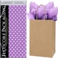 Lilac Purple Polka Dots