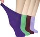 33- Purple/Green/Burgundy/A.purple (4 Pairs)