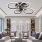 30" Black ceiling fans-4 Circle