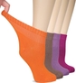 43- P.orange/L.brown/Lilac/Fuchsia (4 Pairs)