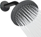 7. Grey (Charcoal) Shower Head + 6 Inch Shower Arm