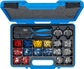 For insulated and non-insulated connector types. Includes cable lug assortment.