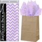 Lilac Purple Chevron