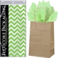 Lime Green Chevron