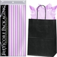 Lilac Purple Pin Stripe