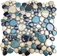 Ceramic Pebbles Teal