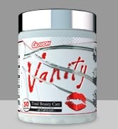 Glaxon Vanity Total Beauty Care, 60 Capsules, Hair Skin, and Nails Vitamins for Women and Men wit...